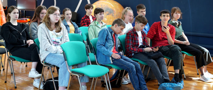 Профилактическая беседа от сотрудников УМВД России по г.о. Саранск с участниками V смены «Школа олимпиадной подготовки»