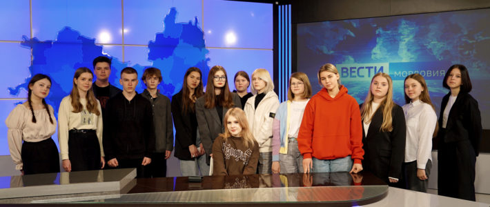 Журналисты РЦ «Мира» на ГТРК «Мордовия»